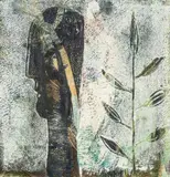 Head and Leaves by Sara Philpott, print (other), offered Jul 2026
