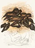 Elegiac Sonnet by Ceri Richards, lithograph, sold Jul 2026