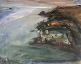 White Light on the Sea, Anglesey by Peter Prendergast, 2004, lithograph, sold Jul 2026
