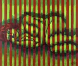 Red on Green by Carl F.E. Hodgson, oil on canvas, offered Jun 2026