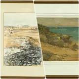 Untitled by Roy Ostle, 1924, watercolour, sold Jun 2026