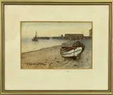 Untitled by James W. Clayton, watercolour, offered Jun 2026