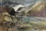 Autumn Snow by William Selwyn, watercolour, sold Jun 2026