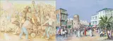 Untitled by Joan Darlington, watercolour, offered Jun 2026