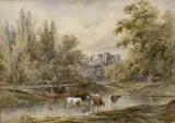 Kenilworth Castle by Henry Earp Senior, watercolor, sold Jun 2026