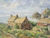 Untitled by Gordon Trow, oil on board, offered Jun 2026