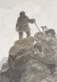 Limited edition by Kyffin Williams, print, sold Jun 2026