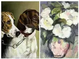 Untitled by Wendy Murphy, oil on board, sold May 2026