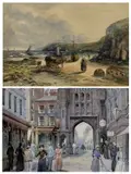 Scarborough by Charles Rousse, 1899, watercolour, offered May 2026