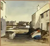 Untitled by Alan Kirkpatrick, 1991, watercolour, sold May 2026