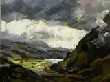 Untitled by Aled Prichard-Jones, pastel, sold May 2026