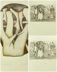 Limited edition etchings by Wendy Vincent, 1975, print (other), offered May 2026