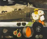 Near Lucignano by Mary Fedden, 1993, oil on canvas, sold May 2026
