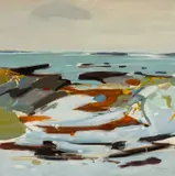 Label verso by John Cunningham Rgi D Litt, oil on canvas, sold May 2026