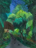 Untitled by Nicholas Hely Hutchinson, oil on canvas, sold May 2026