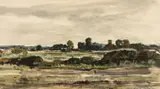 Early by John Knapp-Fisher, 1963, watercolour, sold May 2026