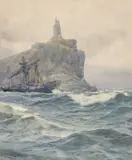 Untitled by John Fraser, 1886, watercolour, sold May 2026