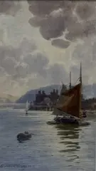 Conwy Castle by Warren Williams, watercolour, sold May 2026