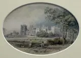 Oval by Myles Birket Foster, watercolour, sold May 2026