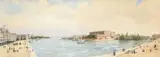 Stockholm by Anna Palm de Rosa, watercolour, sold May 2026