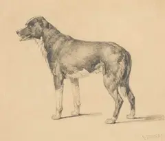Untitled by Edward Duncan, pencil, sold May 2026
