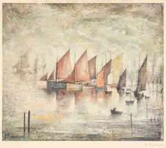Limited edition by L. S. Lowry, print, sold May 2026
