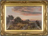 Indistinctly by Damiel Sherrin, oil on canvas, sold May 2026