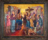 The Prize Winner by Joan Darlington, oil on board, sold May 2026