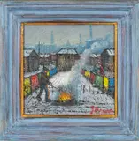 Untitled by James Downie, oil on canvas, sold May 2026