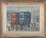 Untitled by James Downie, oil on canvas, sold May 2026