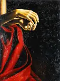 Biding Time by Trisha Lambi, 2009, oil on canvas, sold May 2026