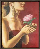The Gift Revisited by Trisha Lambi, oil on canvas, sold May 2026