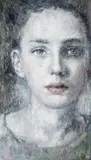 Forgotten in the Future by Margarita Ivanova, 2023, oil on canvas, sold May 2026
