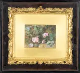 Briar rose and ivy by George F. Buchanan, 1864, watercolour and body, sold May 2026