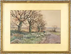 Untitled by Henry Charles Fox, 1919, watercolour, sold May 2026