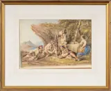 Untitled by Henry Melling, watercolour, sold May 2026