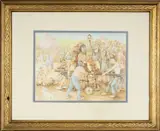 Untitled by Joan Darlington, watercolour, offered May 2026