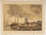 Untitled by Louis van Staaten, watercolour, sold May 2026