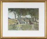 Glascoed by Malcolm Edwards, gouache, sold May 2026
