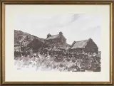 Print - Hendre Waelod by Kyffin Williams, print, sold May 2026