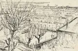Untitled by Arthur Charlton, ink, sold Apr 2026