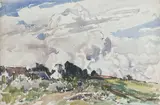 Untitled by Will Evans, watercolour, sold Apr 2026