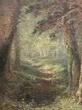 Bluebell Wood by C.E. Wright, Wood', sold Apr 2026