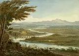 Pont Molle near Rome by John Warwick Smith, watercolour, sold Apr 2026