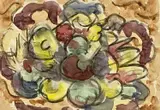 Legumes by Jack Jones, watercolour, sold Apr 2026