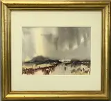 Untitled by John Morris, watercolour, sold Apr 2026