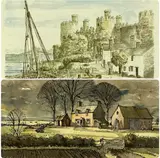 Untitled by E. R. Roberts, 1994, ink and watercolour, offered Apr 2026
