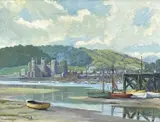 Untitled by Campbell G. Walker, 1956, pastel, sold Apr 2026