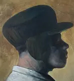 Dado by James Donovan, acrylic on paper, sold Apr 2026