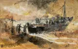 Untitled by William Selwyn, mixed media, sold Apr 2026